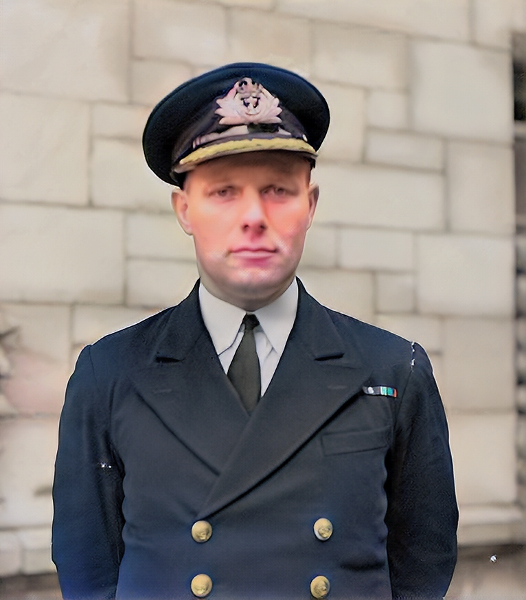 Rear Admiral Sir Anthony Miers, KBE, CB, VC, DSO*, MiD